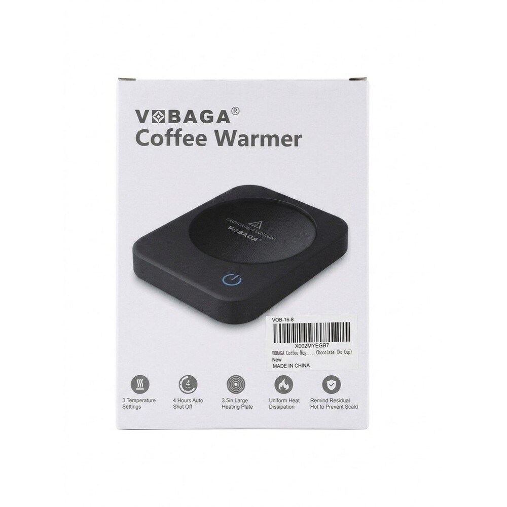 VOBAGA Coffee Mug Warmer 4 Hours Auto Shut Off Cup Warmer for Office Home Des...
